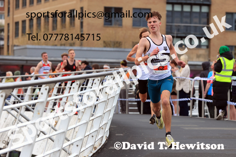 Quayside 5k, 2026 Quayside 5k and Junior 3k, Newcastle/Gateshead. Photo: David T. Hewitson/Sports for All Pics